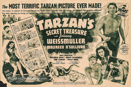 Tarzan&#039;s Secret Treasure - poster