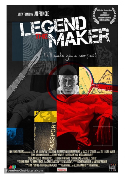 The Legend Maker - Australian Movie Poster