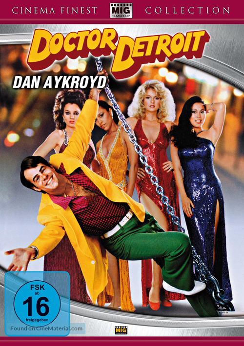 Doctor Detroit - German DVD movie cover