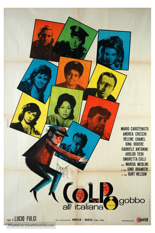 Colpo gobbo all&#039;italiana - Italian Movie Poster