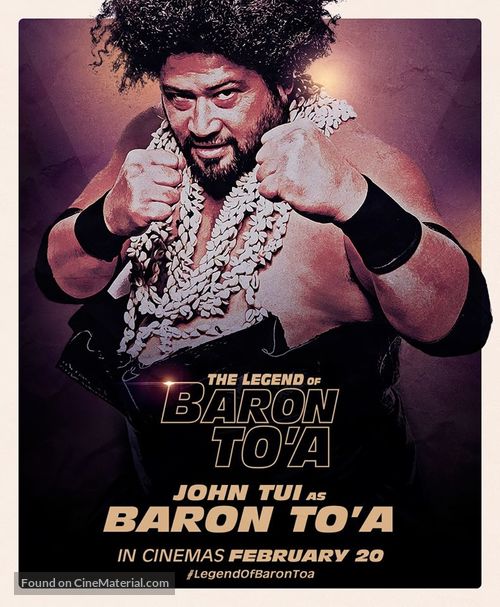 The Legend of Baron To&#039;a - New Zealand Movie Poster