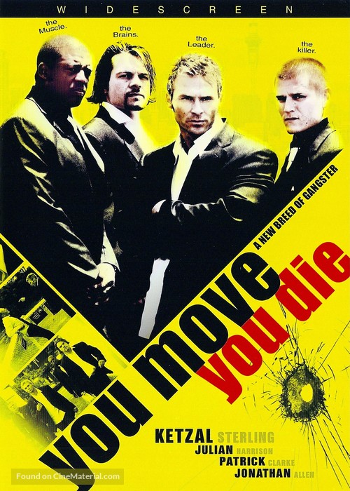 You Move You Die - DVD movie cover