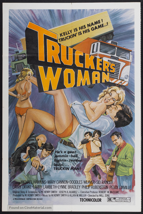 Trucker&#039;s Woman - Movie Poster