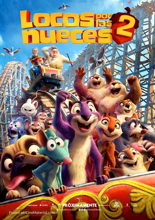 The Nut Job 2 - Ecuadorian Movie Poster