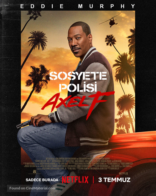 Beverly Hills Cop: Axel F - Turkish Movie Poster