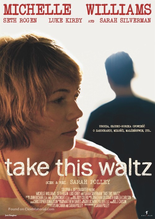 Take This Waltz - Polish Movie Poster