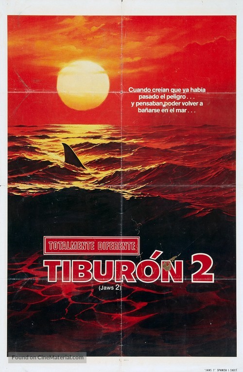 Jaws 2 - Spanish Movie Poster