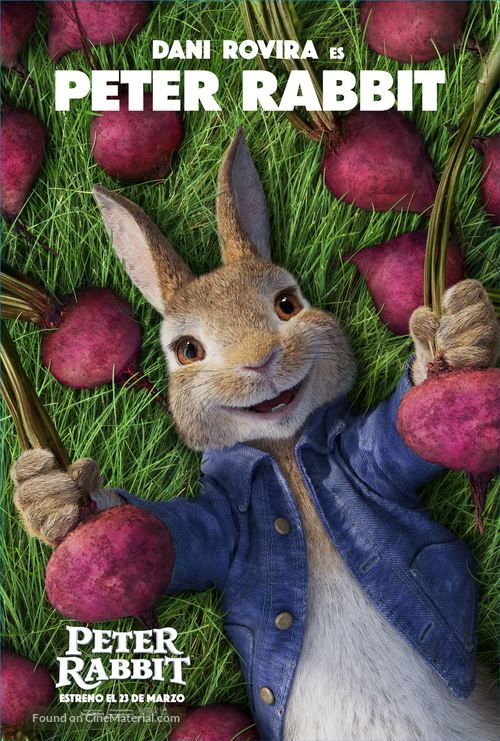 Peter Rabbit - Spanish Movie Poster