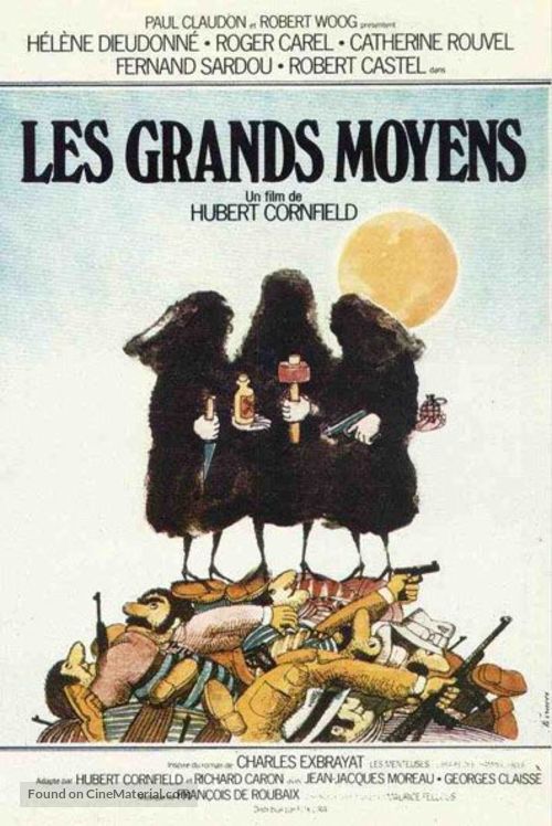 Les grands moyens - French Movie Poster