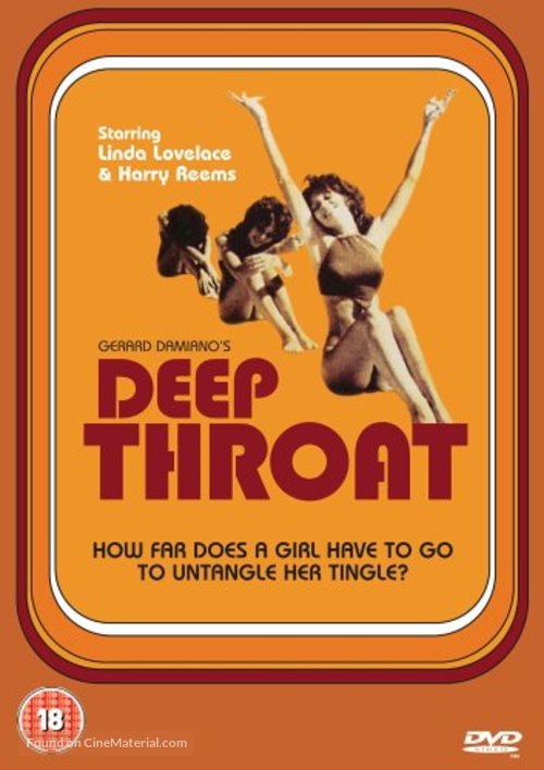 Deep Throat - British DVD movie cover