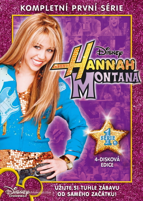 &quot;Hannah Montana&quot; - Czech DVD movie cover