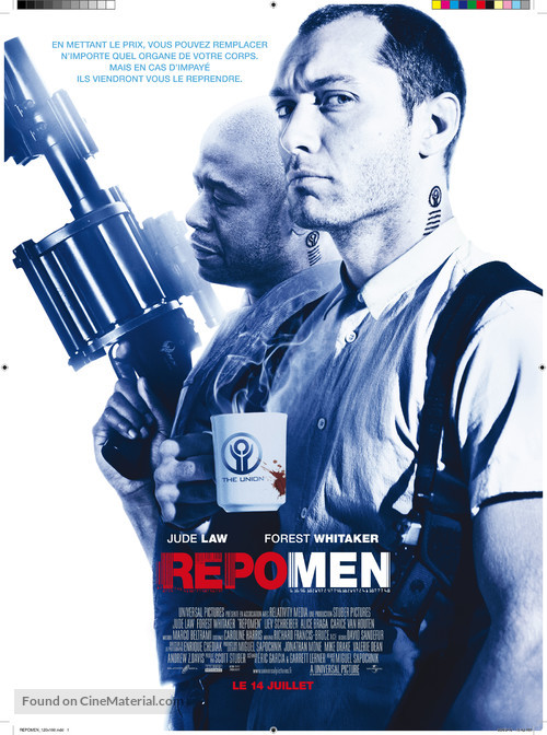 Repo Men - French Movie Poster