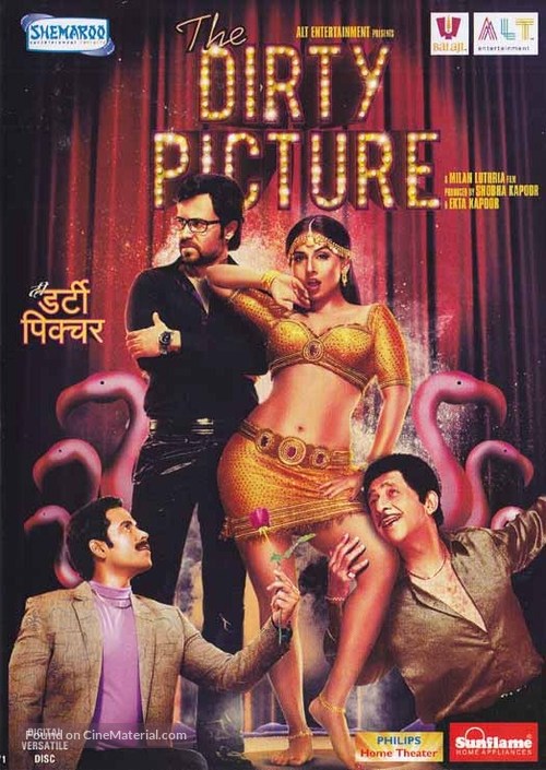 The Dirty Picture - Indian DVD movie cover