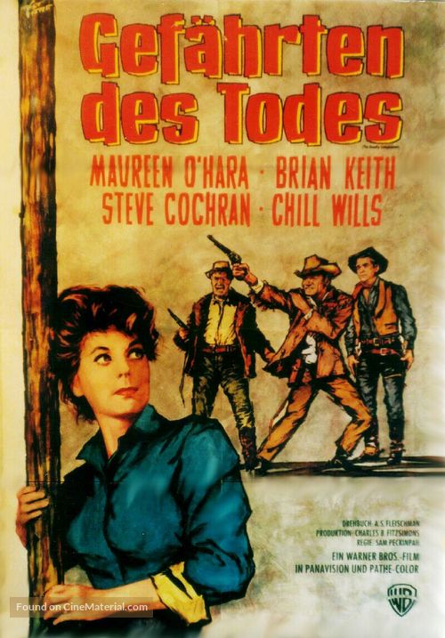 The Deadly Companions - German Movie Poster