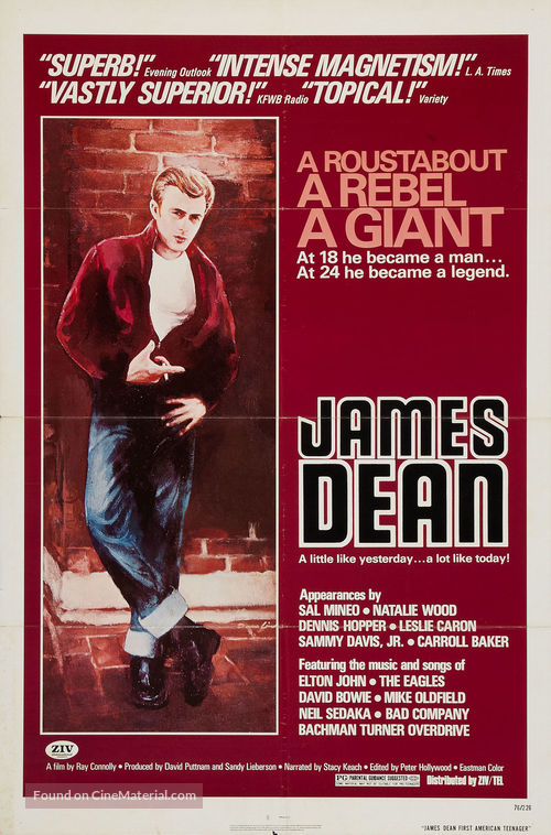 James Dean: The First American Teenager - Movie Poster