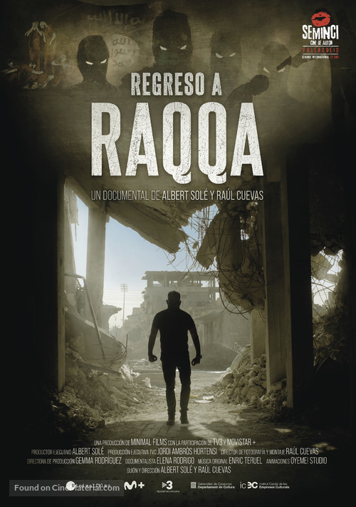 Regreso a Raqqa - Spanish Movie Poster