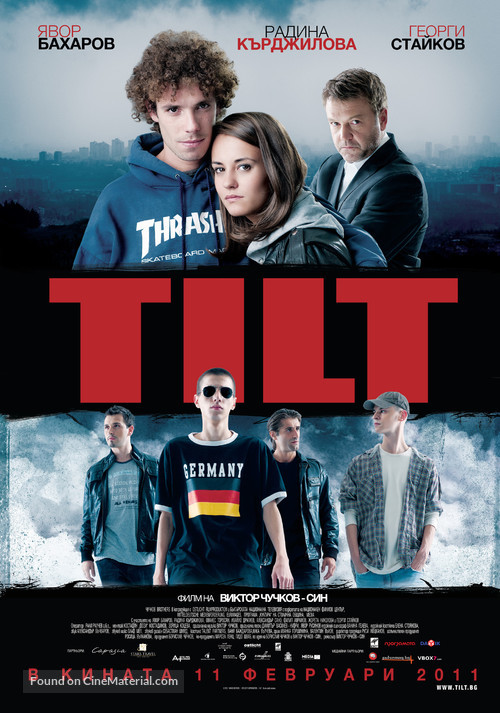 Tilt - Bulgarian Movie Poster