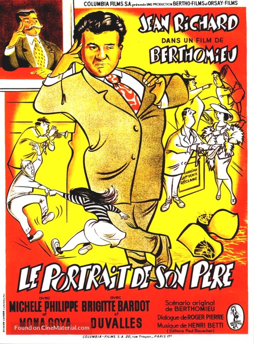 Portrait de son p&egrave;re, Le - French Movie Poster