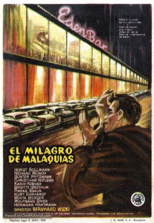 Das Wunder des Malachias - Spanish Movie Poster