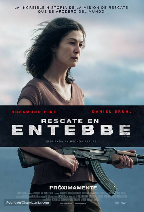 Entebbe - Colombian Movie Poster