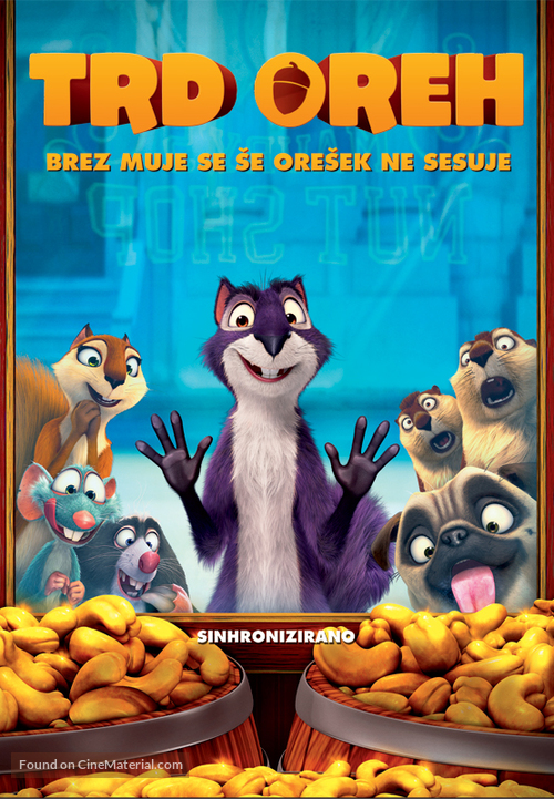 The Nut Job - Slovenian Movie Poster