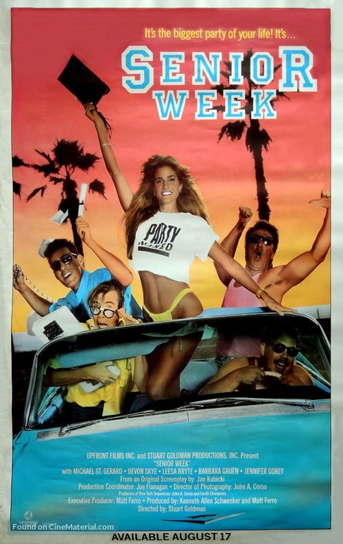 Senior Week - Movie Poster