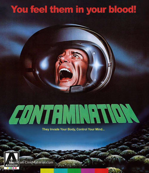 Contamination - Blu-Ray movie cover