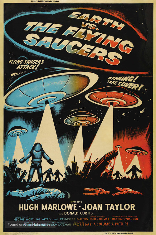 Earth vs. the Flying Saucers - Movie Poster