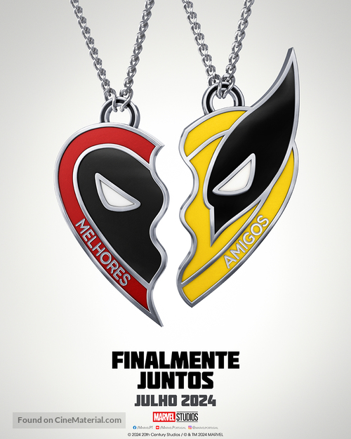 Deadpool &amp; Wolverine - Portuguese Movie Poster