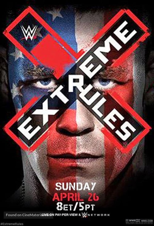 WWE Extreme Rules - Movie Poster