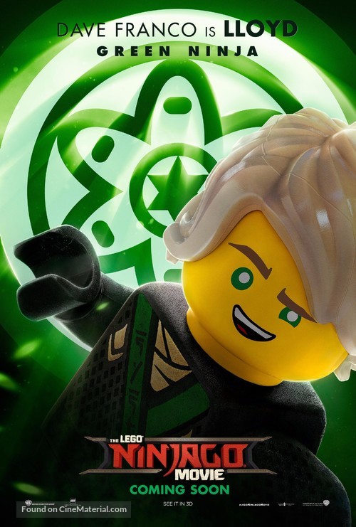 The Lego Ninjago Movie - British Movie Poster