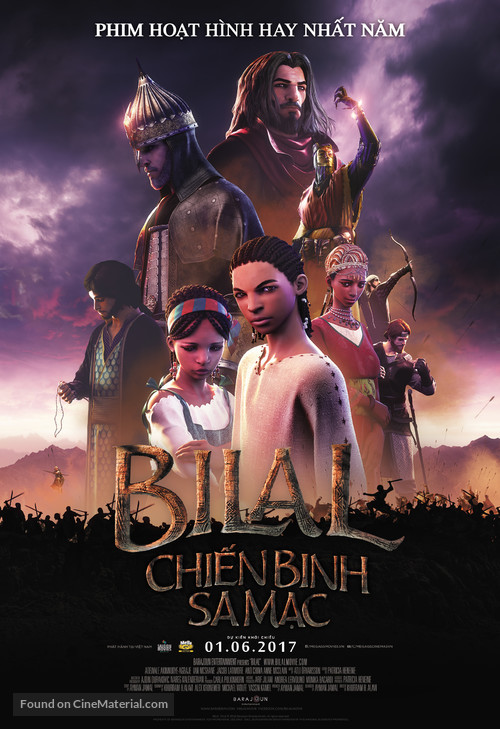 Bilal: A New Breed of Hero - Vietnamese Movie Poster