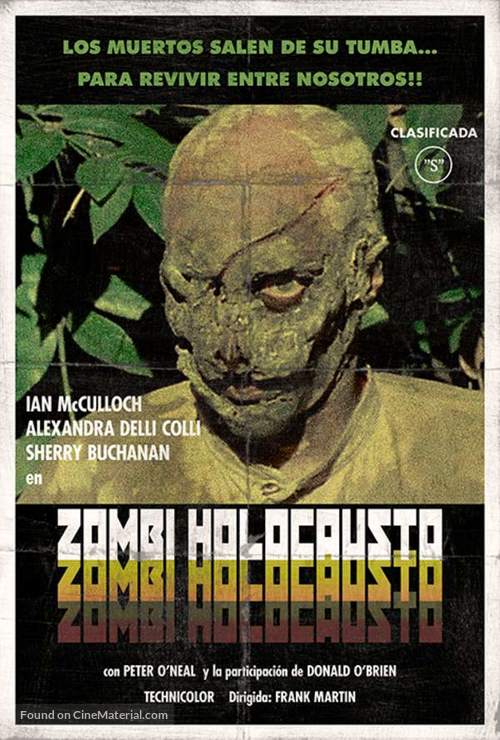 Zombi Holocaust - Spanish Movie Poster