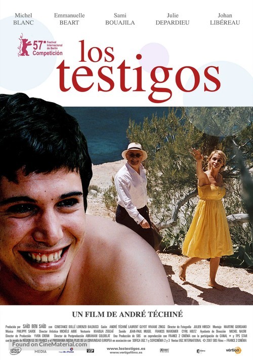 Les t&eacute;moins - Spanish Movie Poster