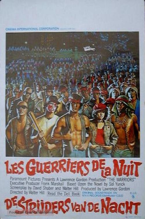 The Warriors - Belgian Movie Poster