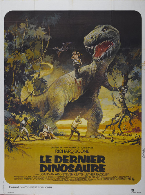 The Last Dinosaur - French Movie Poster