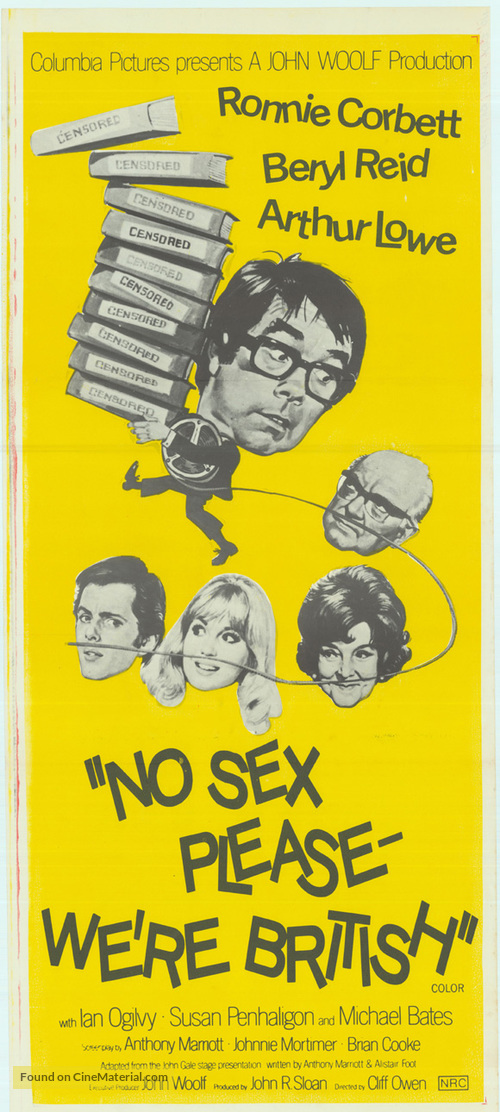 No Sex Please: We&#039;re British - Australian Movie Poster
