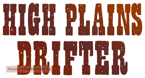 High Plains Drifter - Logo