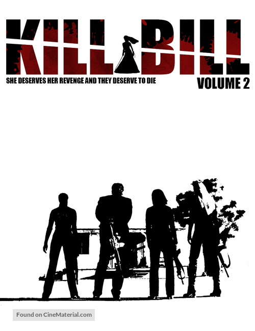 Kill Bill: Vol. 2 - Blu-Ray movie cover