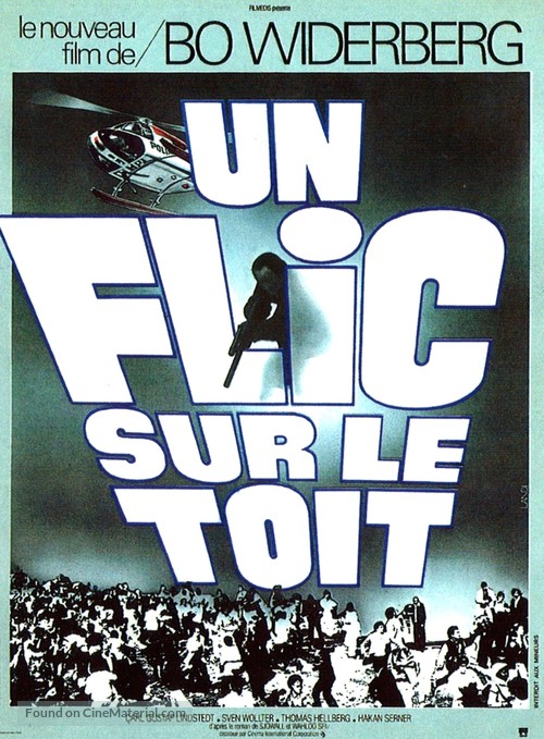 Mannen p&aring; taket - French poster