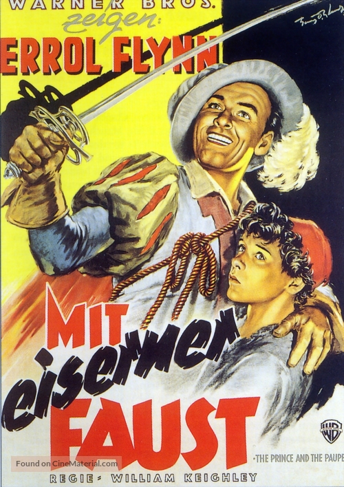 The Prince and the Pauper - German Movie Poster