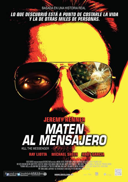 Kill the Messenger - Mexican Movie Poster