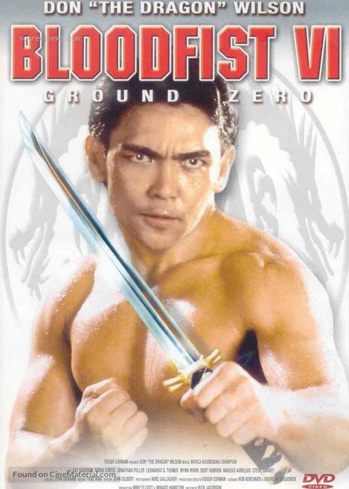 Bloodfist VI: Ground Zero - DVD movie cover