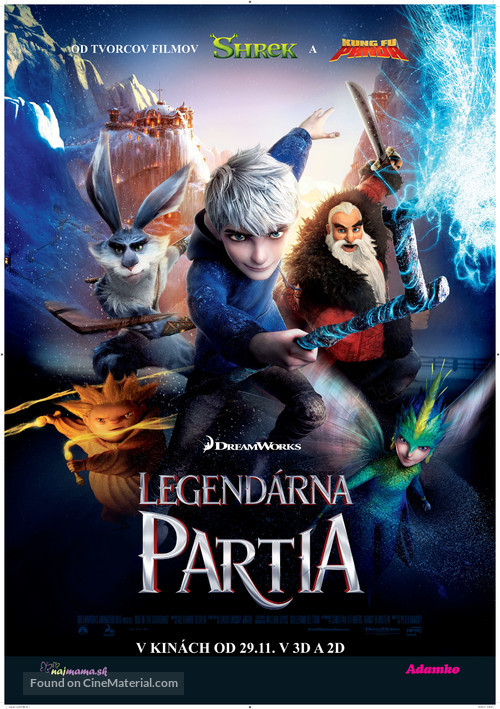 Rise of the Guardians - Slovak Movie Poster