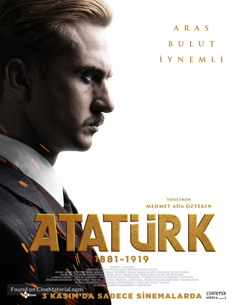 &quot;Atat&uuml;rk 1881 - 1919&quot; - Turkish Movie Poster