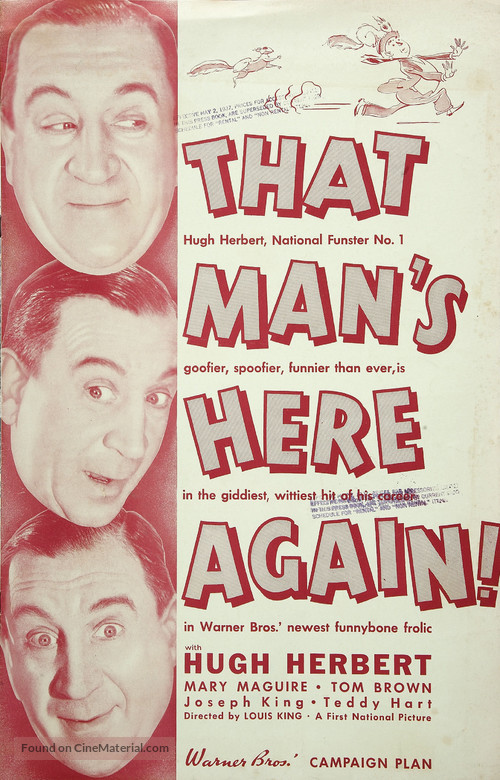 That Man&#039;s Here Again - poster