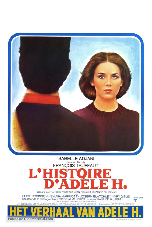L&#039;histoire d&#039;Ad&egrave;le H. - Belgian Movie Poster
