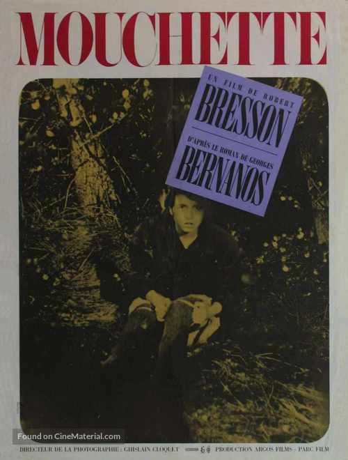 Mouchette - French Movie Poster