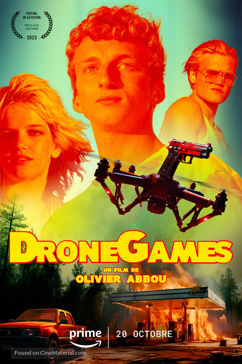 Drone Games - French Movie Poster