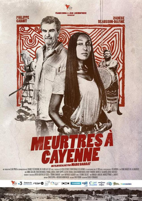 &quot;Meurtres &agrave;...&quot; Meurtres &agrave; Cayenne - French Movie Poster